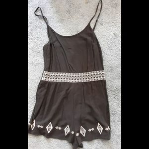 Forever 21 small black romper